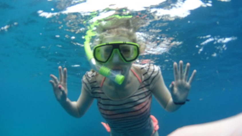 snorkling maldiverna